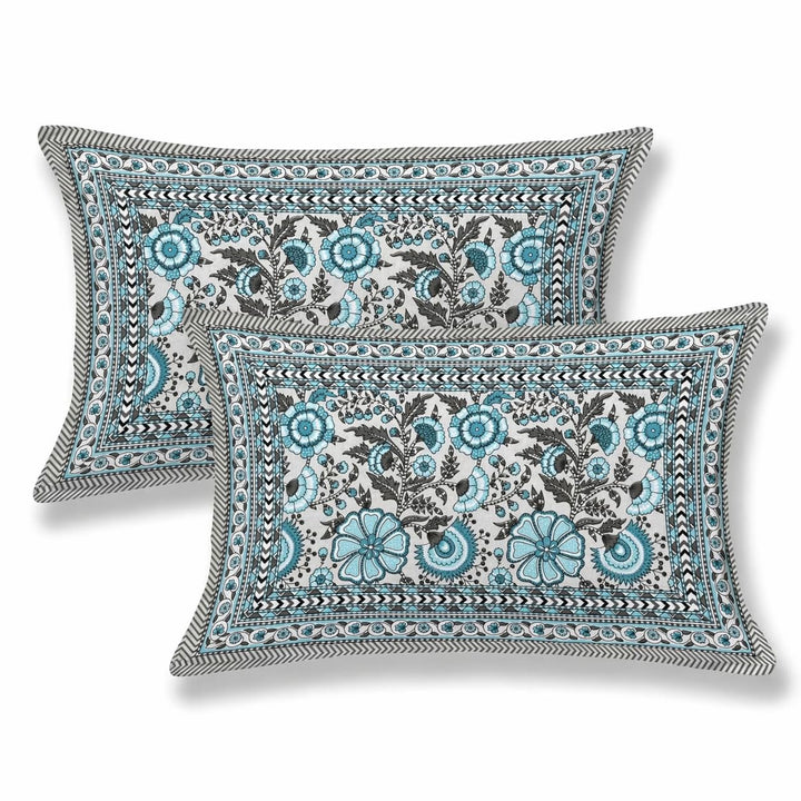 Bachelor Glow Cotton Pillow Cover Set of 2 (17x28 in)