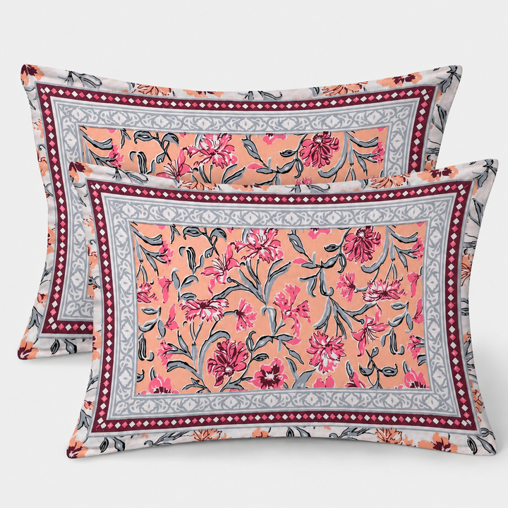 Zippered Cotton Pillow Covers by elanorhomes