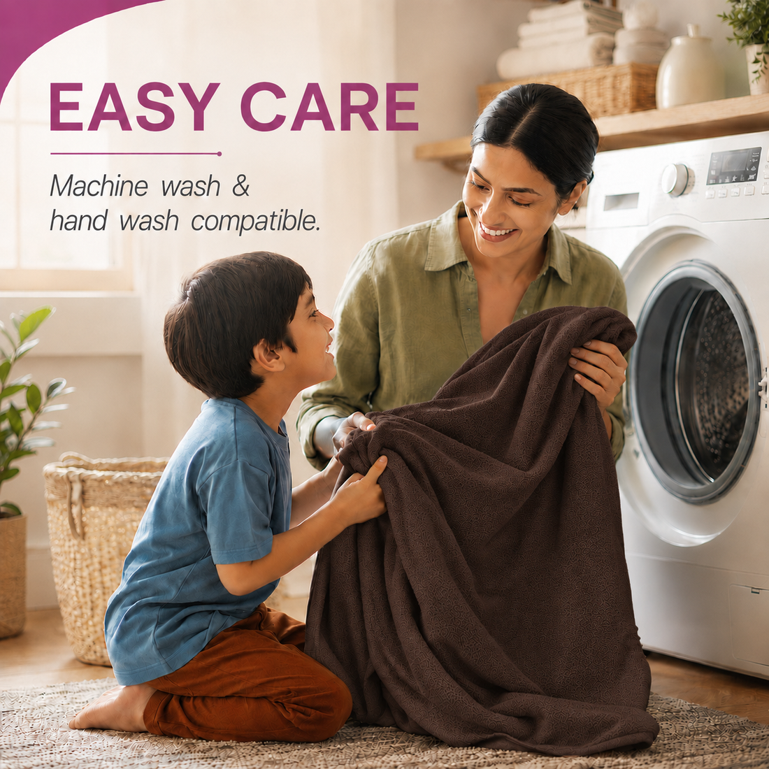 Water Proof Terry Cotton Feel Mattress Protector | Coffee Brown | Machine Washable | Super Soft | Fits Mattress Upto 10 inches