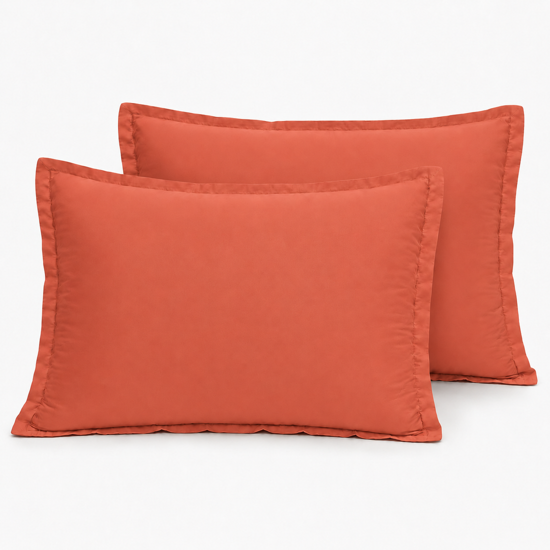 Terracotta Clay 400 TC Pure Cotton King Size Bedsheet with 2 Pillow Covers