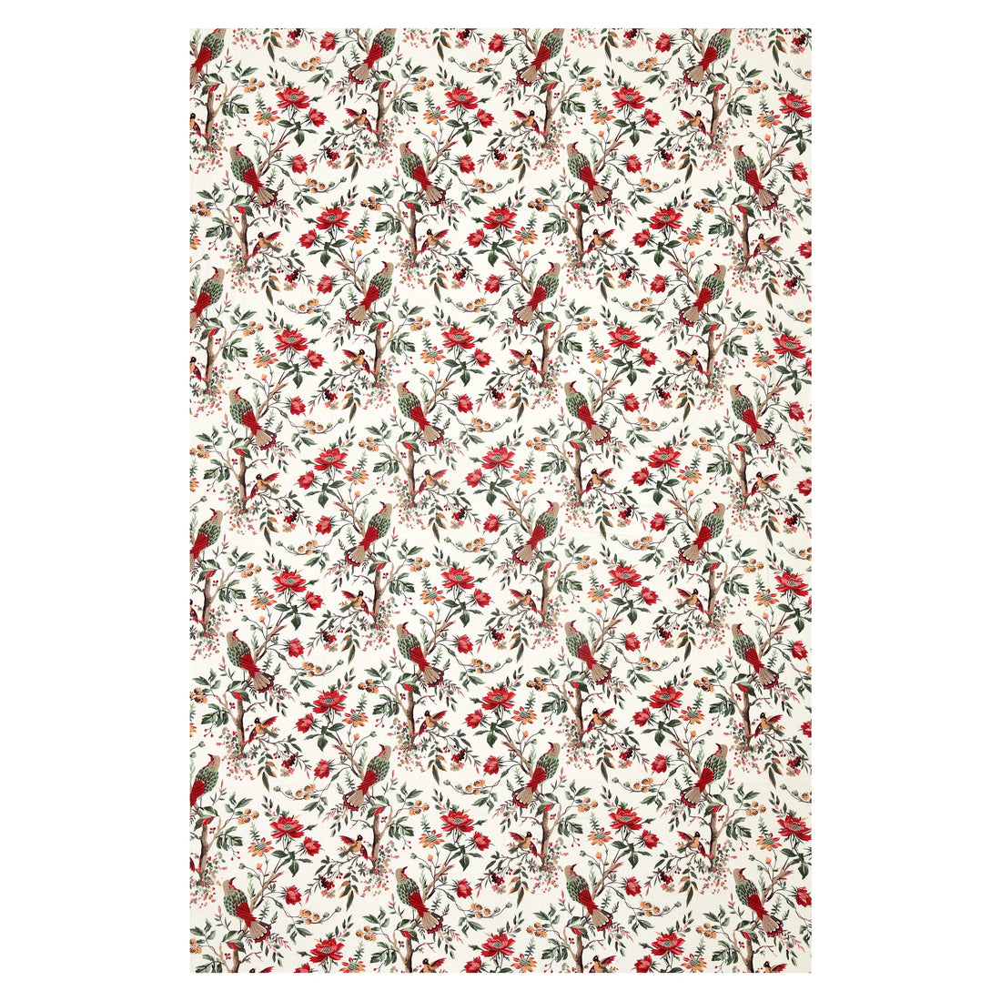 Flying Petals Hand Block Printed Cotton Single Bedsheet | 60x90 inches