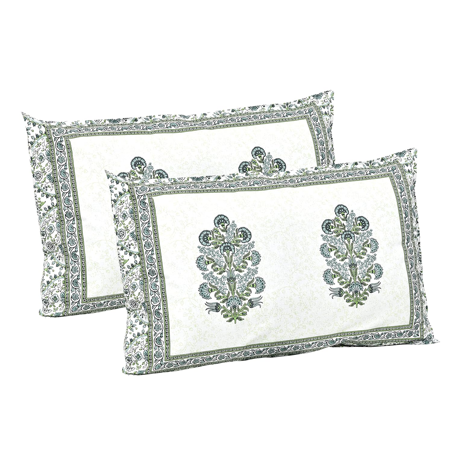 Zippered Cotton Pillow Covers by elanorhomes