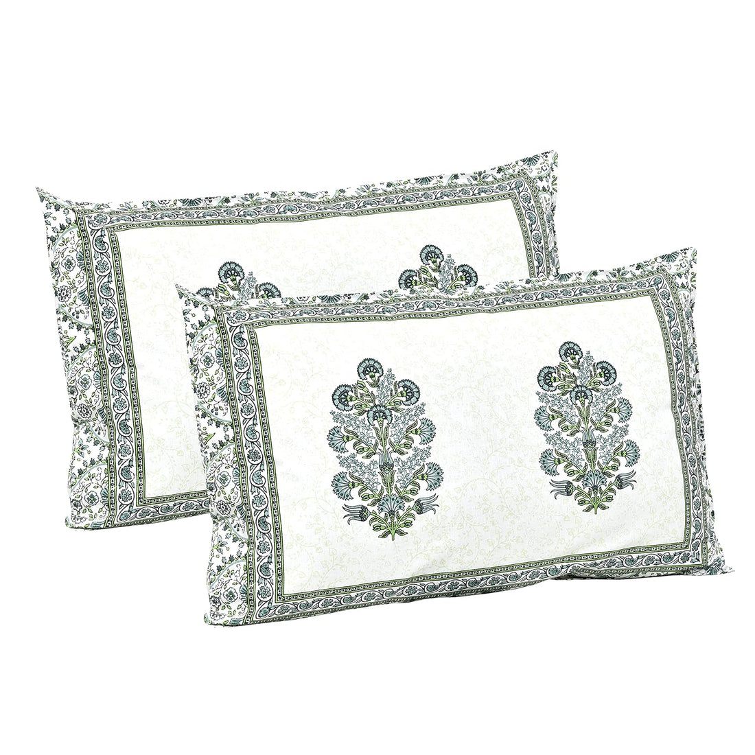 Zippered Cotton Pillow Covers by elanorhomes