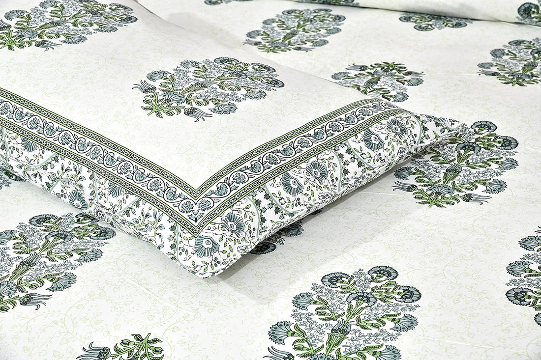 Forest Glow Cotton Pillow Cover Set of 2 (17x28 in)