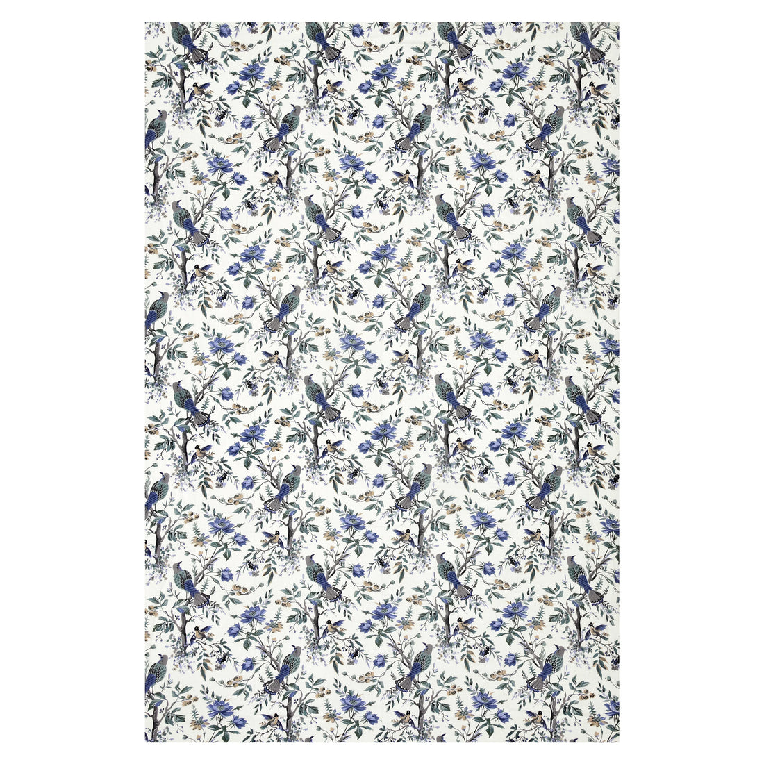 Skyfall Petals Hand Block Printed Cotton Single Bedsheet | 60x90 inches